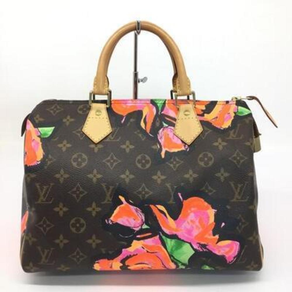 Louis Vuitton 30 Boston Bag Monogram Mini Pink Speedy